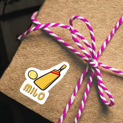 Autocollant Milo Maillet de cricket Laptop Image