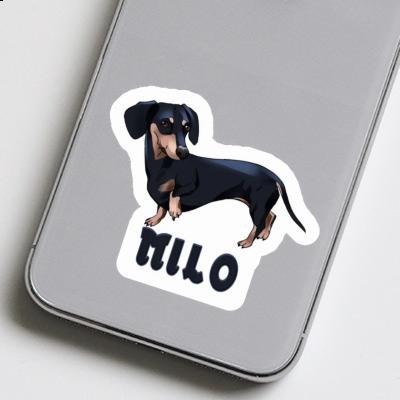 Sticker Milo Dachshund Image