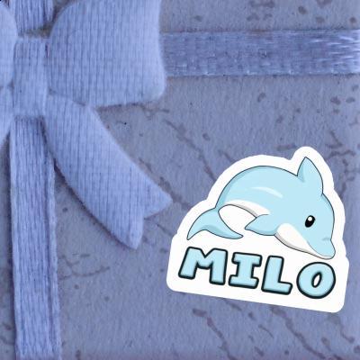 Sticker Dolphin Milo Notebook Image