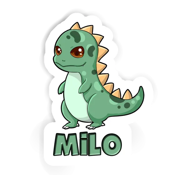 Sticker Milo T-Rex Notebook Image