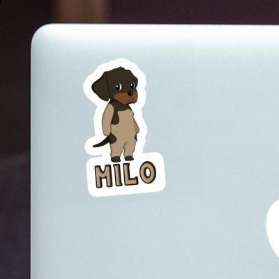 Sticker German Wirehaired Milo Gift package Image