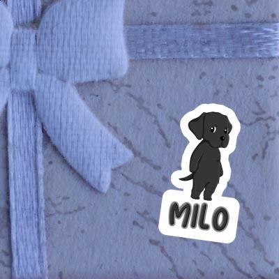 Sticker Milo Labrador Retriever Gift package Image