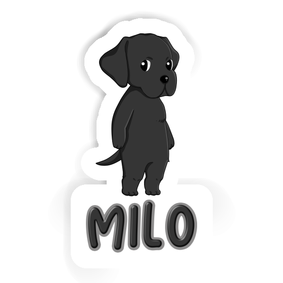 Sticker Milo Labrador Retriever Notebook Image