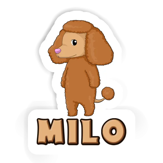 Poodle Sticker Milo Image