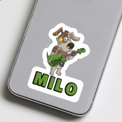 Guitarist Sticker Milo Laptop Image