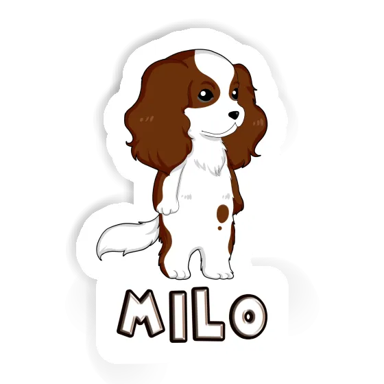 Sticker Milo Cavalier King Charles Spaniel Image