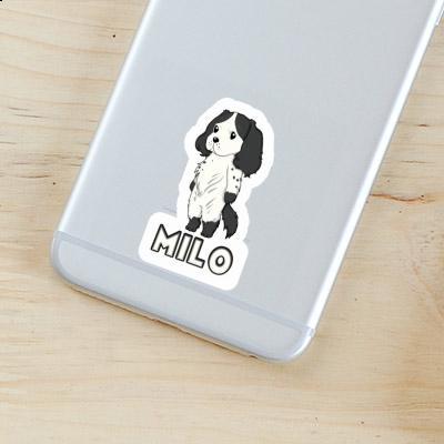 Sticker Milo English Cocker Spaniel Gift package Image