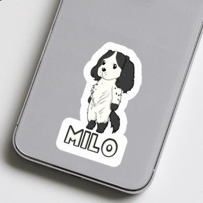 Sticker Milo English Cocker Spaniel Notebook Image