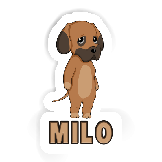 Sticker German Mastiff Milo Laptop Image