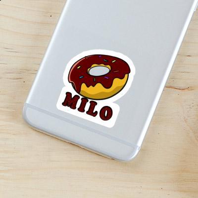 Autocollant Donut Milo Laptop Image