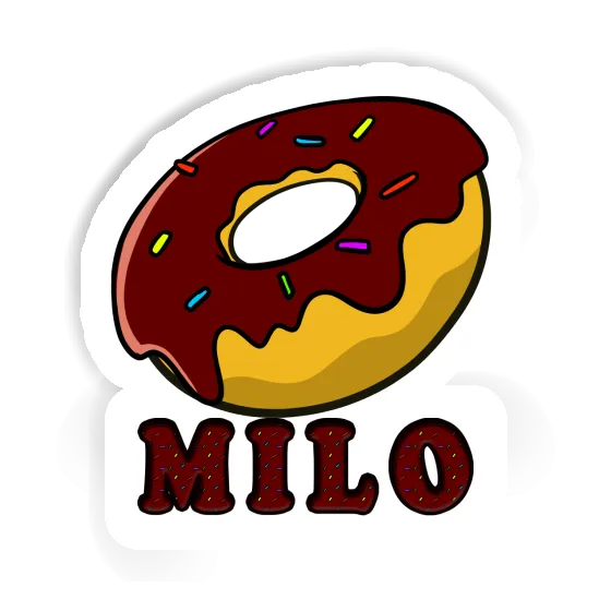 Donut Sticker Milo Notebook Image