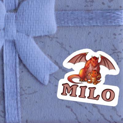 Dragon Autocollant Milo Notebook Image