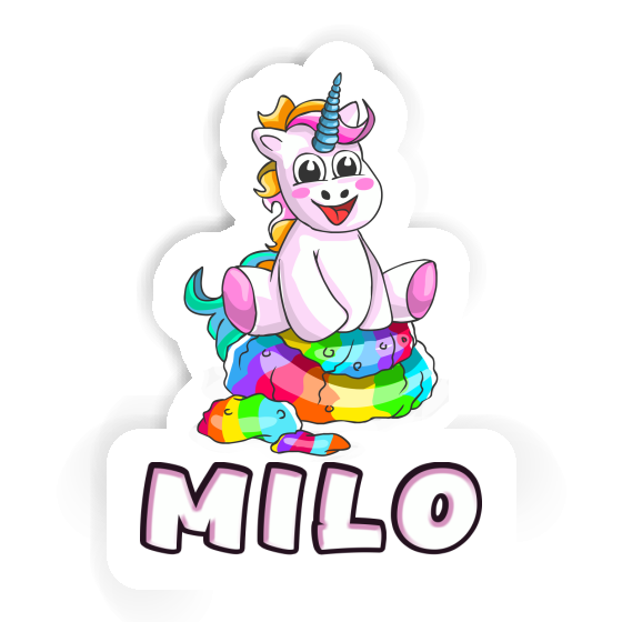 Sticker Milo Baby Unicorn Image