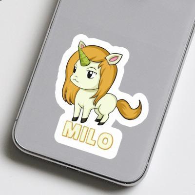 Unicorn Sticker Milo Laptop Image