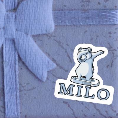 Milo Sticker Eisbär Laptop Image