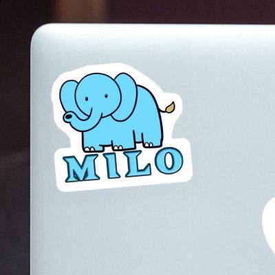 Milo Sticker Elephant Laptop Image