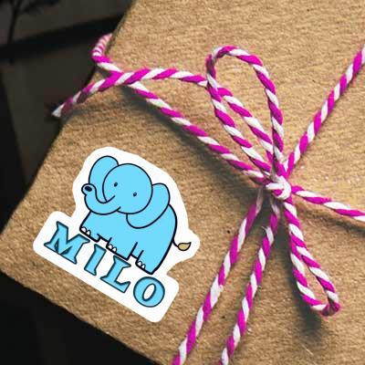 Milo Sticker Elephant Image