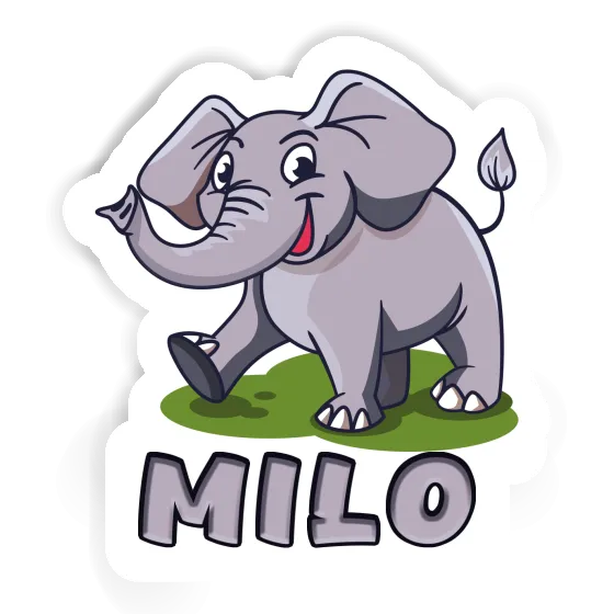 Éléphant Autocollant Milo Gift package Image