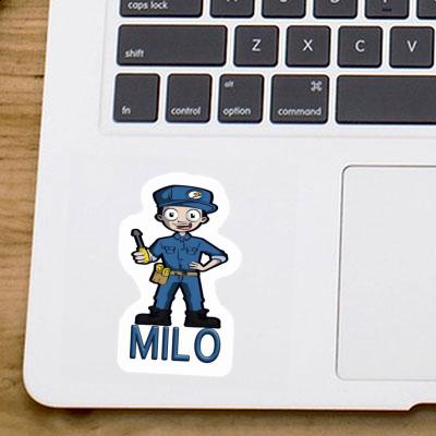 Milo Sticker Electrician Image