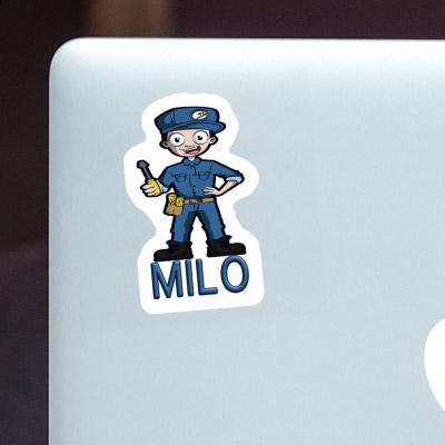 Autocollant Milo Électricien Laptop Image