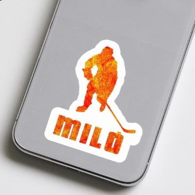 Sticker Milo Eishockeyspieler Gift package Image