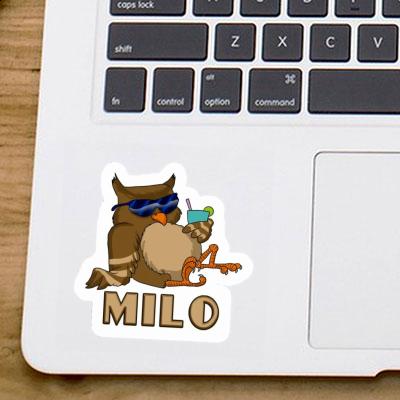 Autocollant Milo Hibou Gift package Image