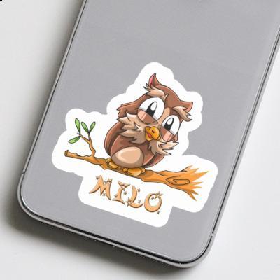 Milo Sticker Owl Notebook Image