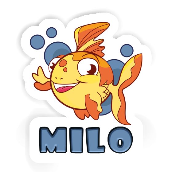 Milo Autocollant Poisson Image