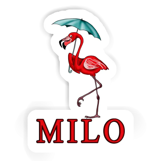 Sticker Flamingo Milo Gift package Image