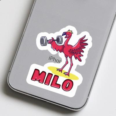 Milo Aufkleber Gewichtheber Gift package Image