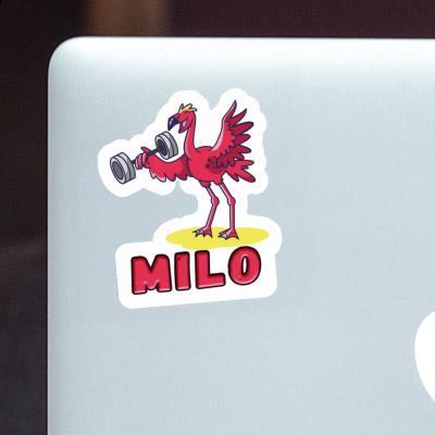 Weight Lifter Sticker Milo Image