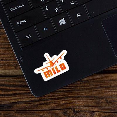 Milo Sticker Airplane Image