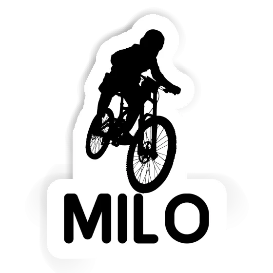 Freeride Biker Autocollant Milo Image