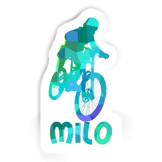 Sticker Milo Freeride Biker Image