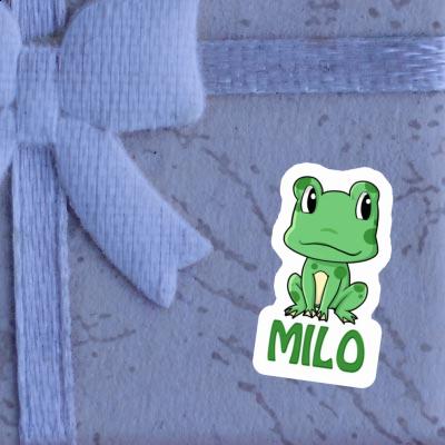 Milo Sticker Frog Notebook Image