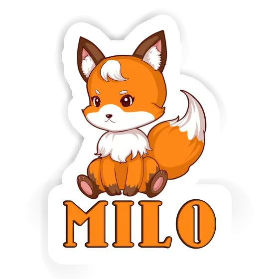 Autocollant Milo Renard Laptop Image