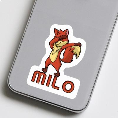 Milo Sticker Fox Notebook Image