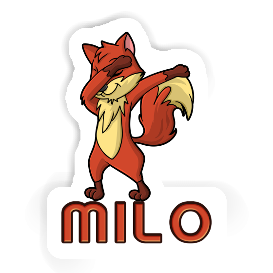 Milo Sticker Fox Laptop Image