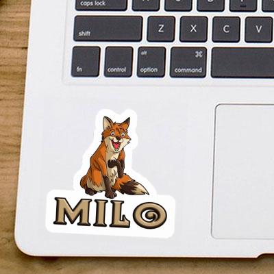 Sticker Fox Milo Notebook Image