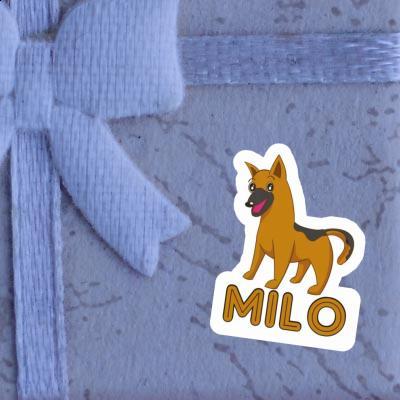 Aufkleber Hirtenhund Milo Notebook Image