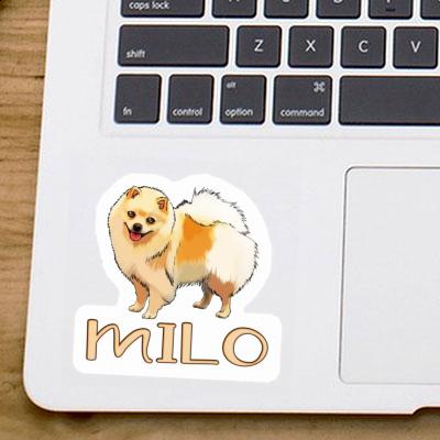 German Spitz Sticker Milo Notebook Image