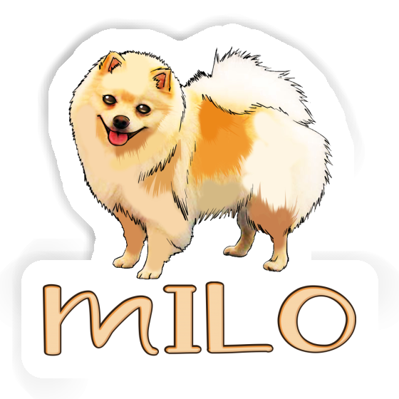 German Spitz Sticker Milo Gift package Image