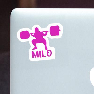 Sticker Milo Weightlifter Gift package Image