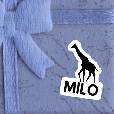 Milo Sticker Giraffe Laptop Image