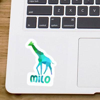 Milo Aufkleber Giraffe Laptop Image