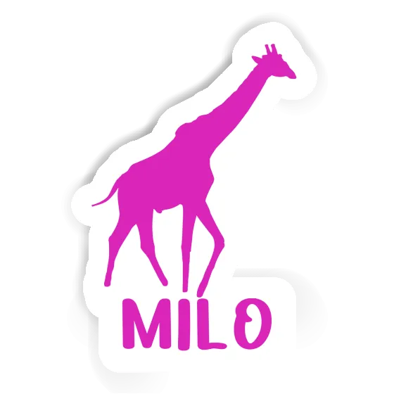 Girafe Autocollant Milo Gift package Image