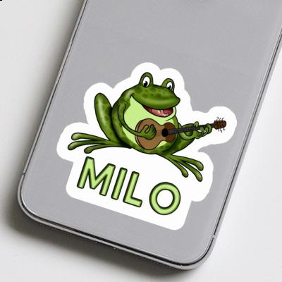 Autocollant Grenouille Milo Laptop Image