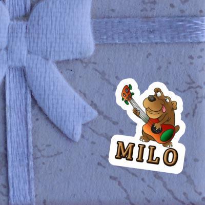 Autocollant Milo Guitariste Image