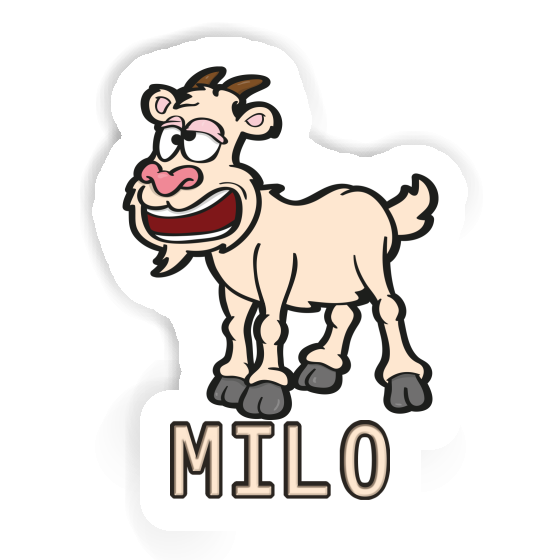 Sticker Ziege Milo Image