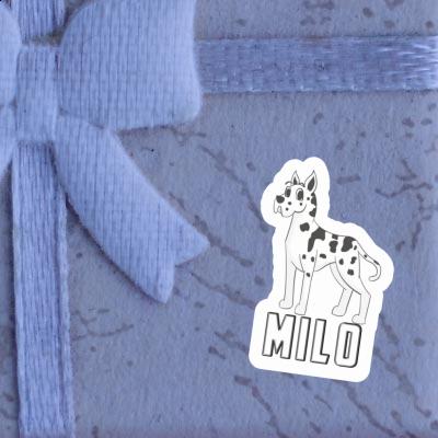 Great Dane Dog Sticker Milo Image